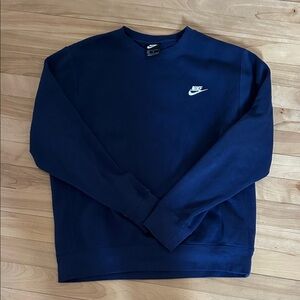Nike Men's Deep Blue Crewneck Sweater